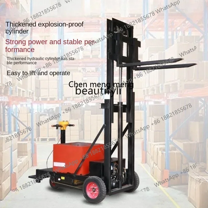 

ss cn8350 ss 8350 Station Driving Electric Forklift Small Handling Trucks Hydraulic Lifting Stacker