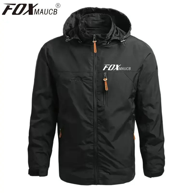 

FOXMAUCB RACING Велосипедная куртка Мужская дорожная майка для горного велосипеда Mtb Ветрозащитная велосипедная одежда Уличная мужская ветровка