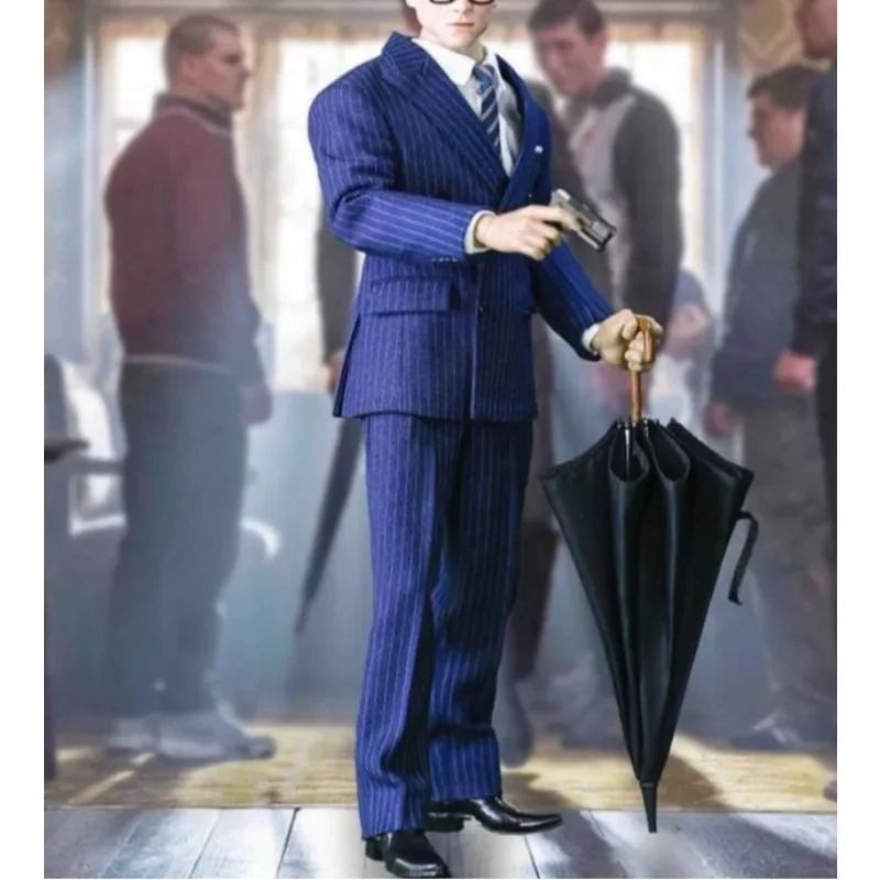 1/6 Scale Male Suit Business Suit Tops Shirt Tie Pants Clothes Model for 12