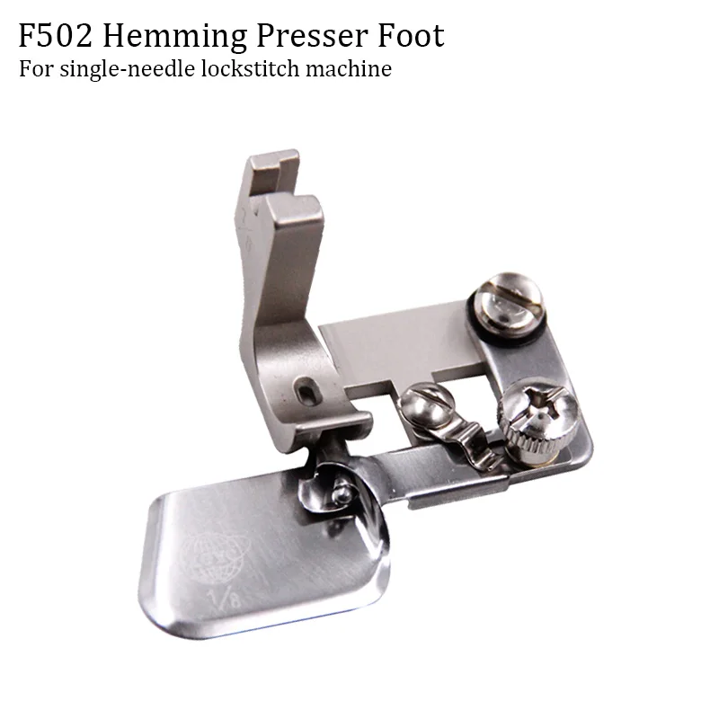 

F502 Binding Foot, Round Tube Binder, Industrial Sewing Machine Accessories, Compatible with Single-needle Lockstitch Machine