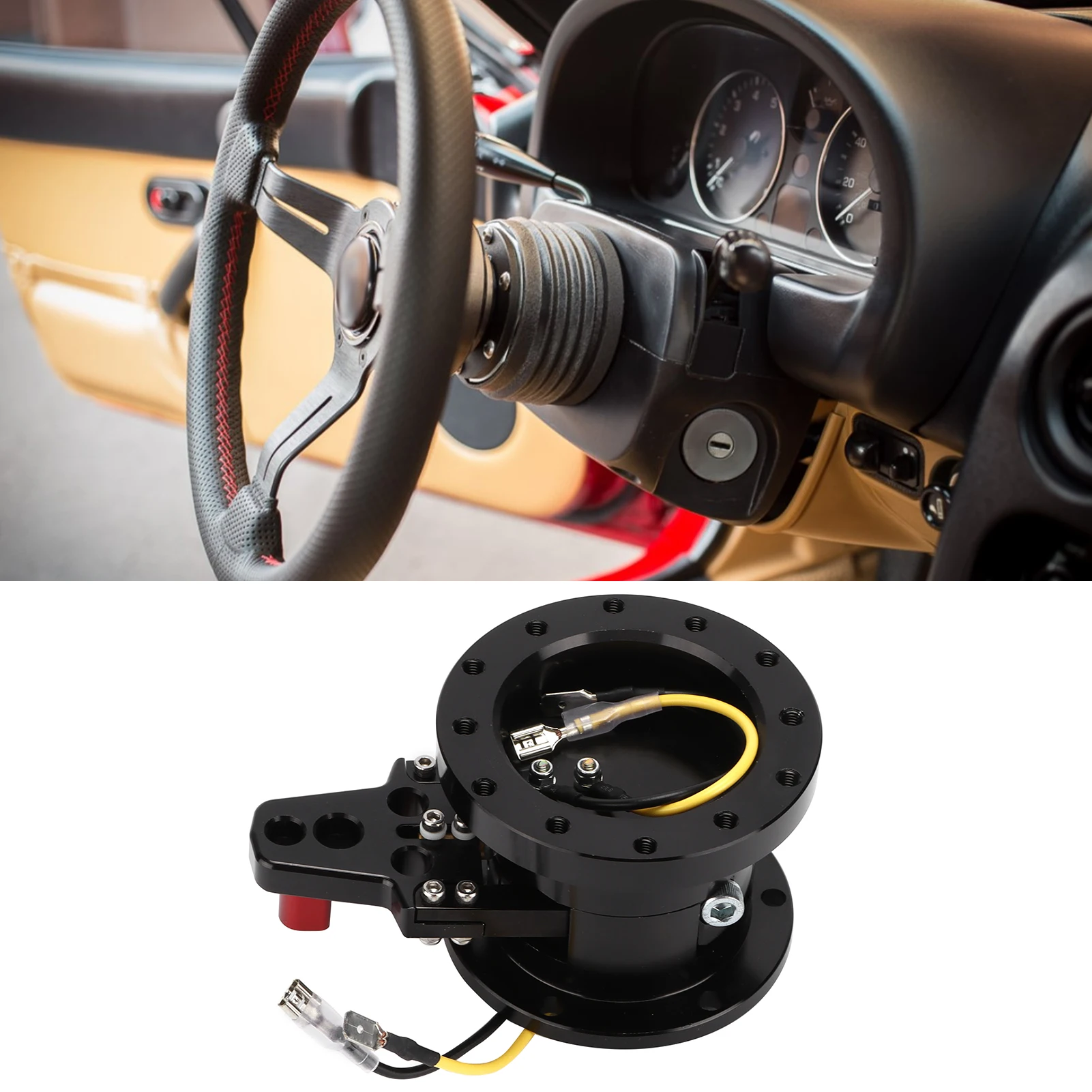 Steering Wheel Quick Release Hub Adapter Steering Wheel Quick Release Hub Adapter Tilt /  Auto Maintenance Repairing Tool