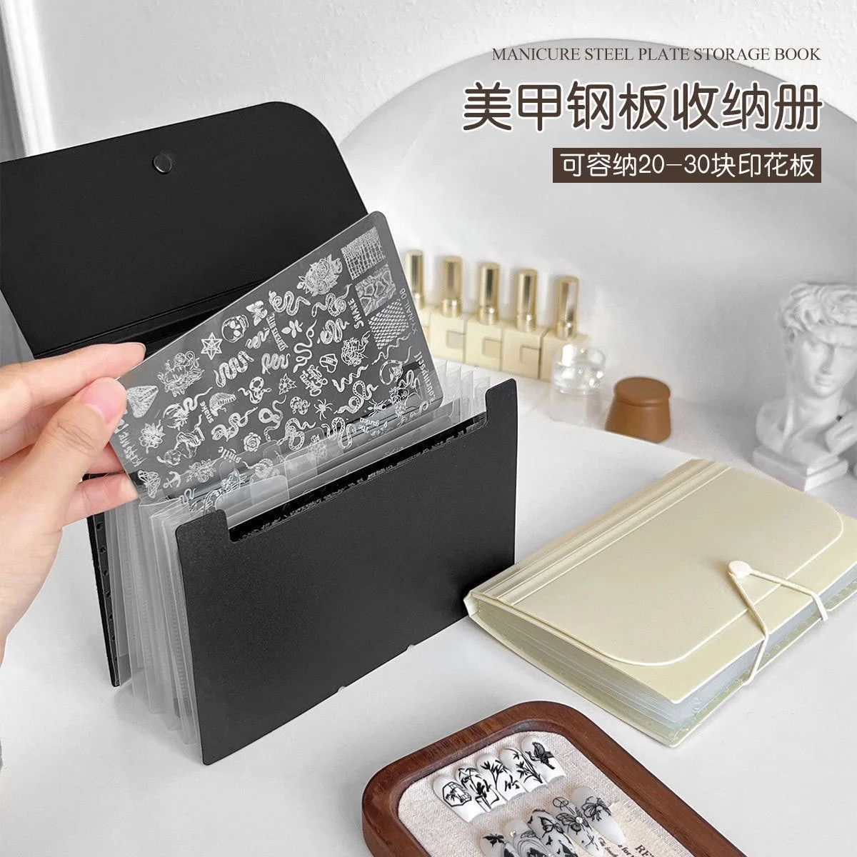 Large Capacity Sticker Storage Organizer 7/13 Expandable Pockets A6 Multi-Layer Desktop Binder Scrapbook Journal Sticker Album