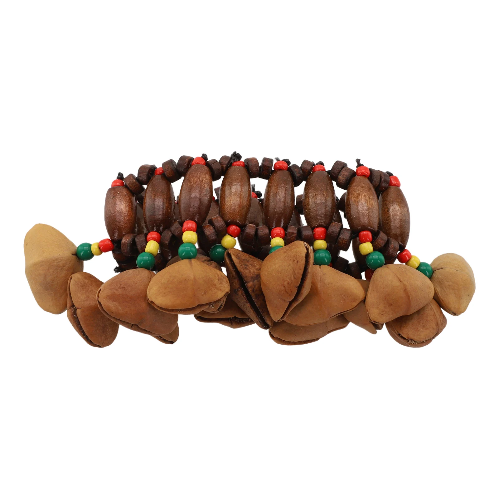 For Music Education Band Dia Is About 48 78mm 1.9 3.07 Inches African Rattles Wooden Inner Rings Natural Dola Fruit Shells