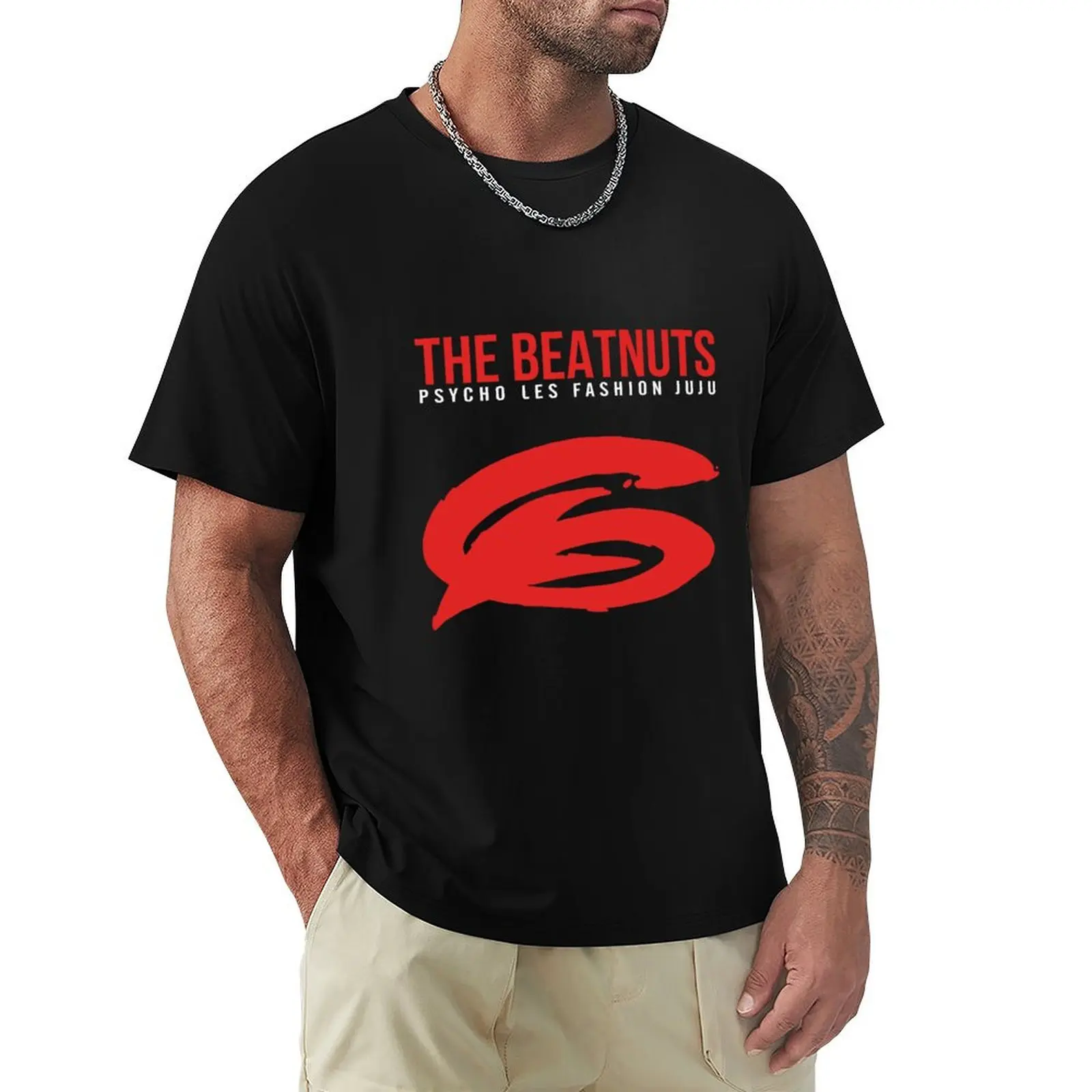 Camiseta The Béatnúts Psycho Les Fashion Juju, camiseta para trabajar al aire libre