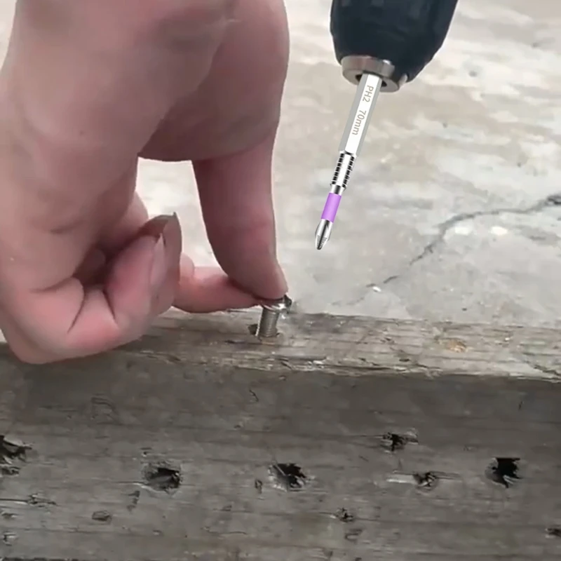 2024 New Comprehensive Crosshead Bit Set, with Strong Magnetism Screw Fastening