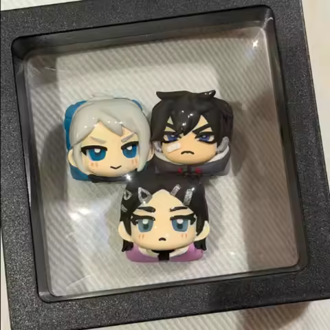 Valorante Anime Keycaps Jett Personalized Custom Keycaps for Mechanical Keyboard Caps ESC Keys DIY Resin Key Caps PC Gamer Gifts