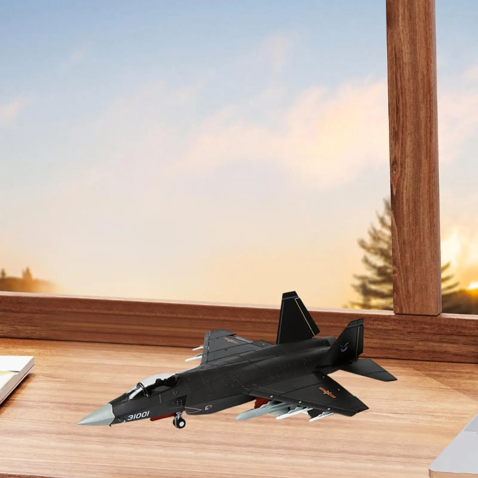 1/72 J31 Airplane Diecast Model Fighter Model for Living Room Home Table