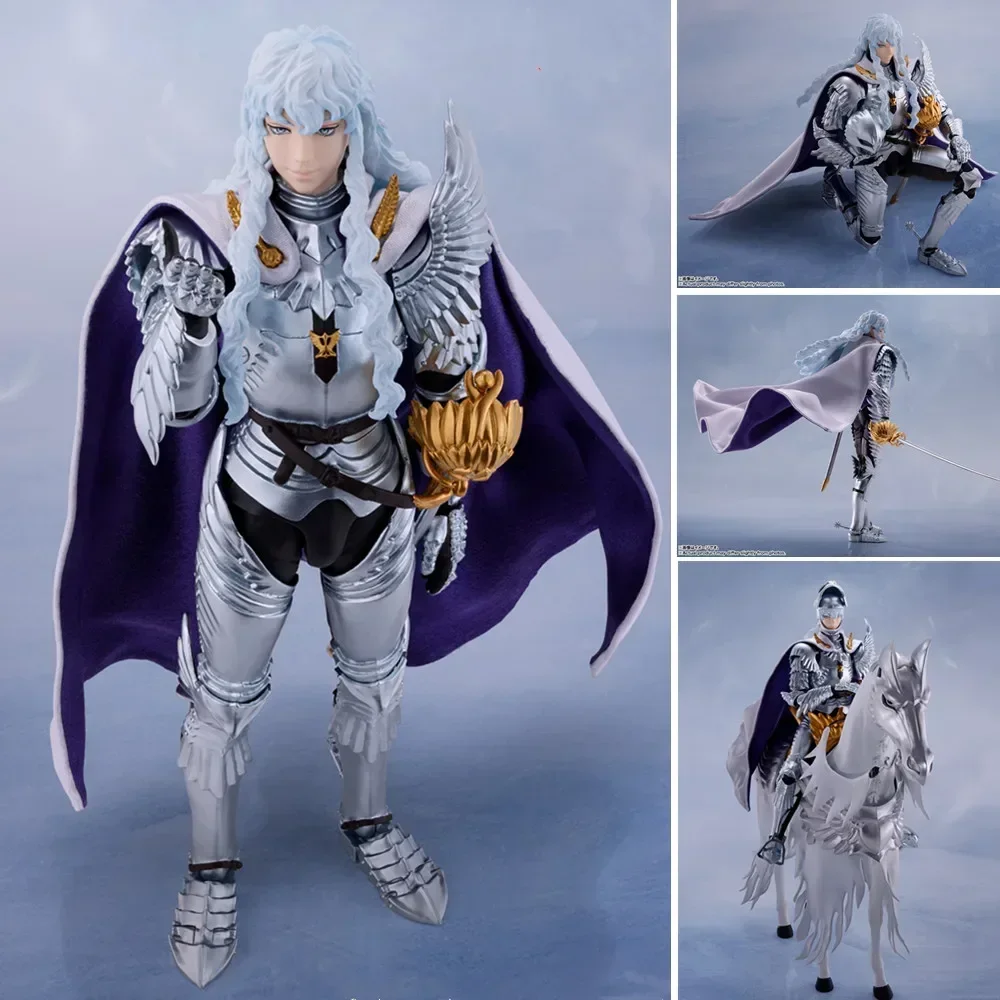 In Stock Original Anime BERSERK S.H.Figuarts GRIFFITH HAWK OF LIGHT PVC Action Figure Collectible Children's Toys SHF Dolls