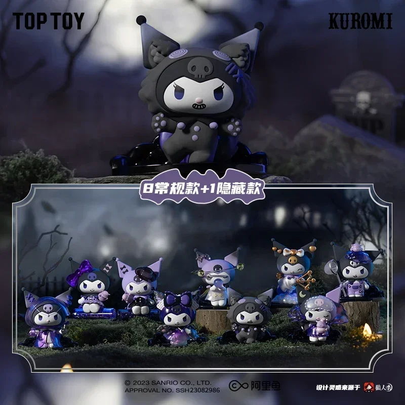 TOPTOY KUROMI Werewolves of Miller's Hollow Series Blind Box Toys Kawaii Anime Action Figure Caixa Caja Surprise Mystery Box view 6