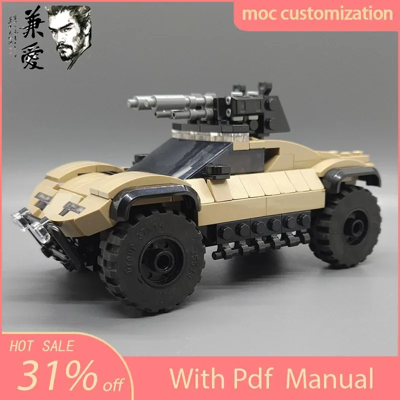 270 pièces MOC Speed Champion City Car Armored Sports 4x4 Blocs de construction Briques de course Technique Créative Garage Jouets Cadeaux pour enfants