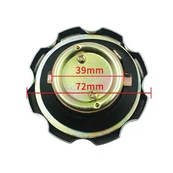 Universal High-quality Aluminum Alloy Motorcycle Locking Fuel Cap ATV Tank Cap Cover For Motorcycle Fuel Tank Accessories