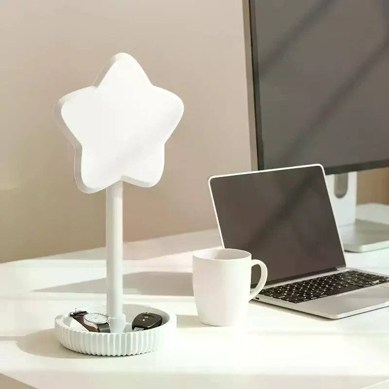 Star Shaped Headphone Stand: Desktop Headset Holder Multifunction Storage Rack Gaming Desk Decor