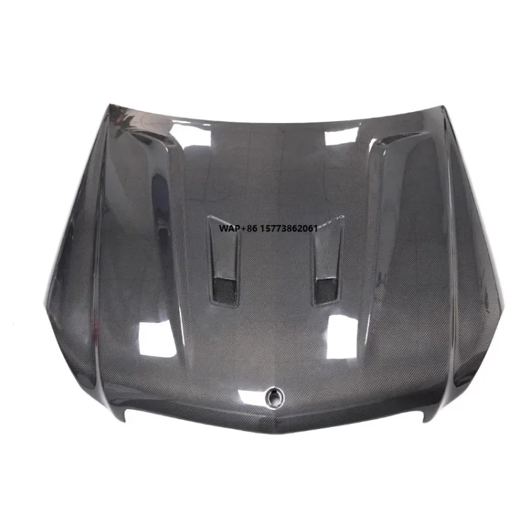 

Car Carbon Fibre Hood Engine Cover for C-Class W204 C63 2007-2014 Engine Hood