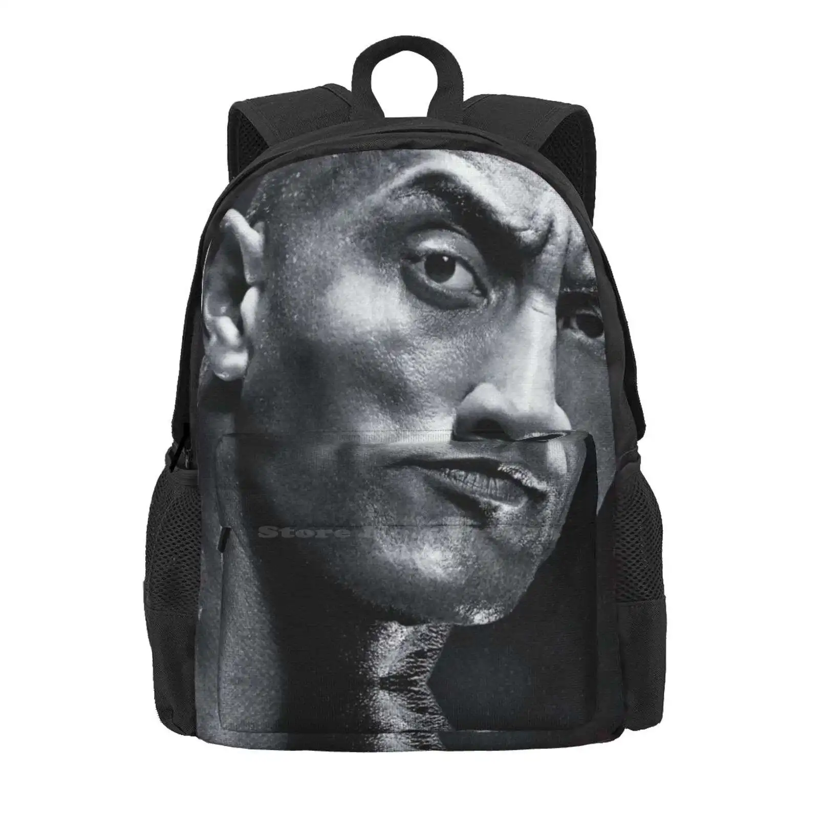 Dwayne The Rock Johnson Fashion Travel Laptop School Backpack Bag Dwayne Johnson The Actor