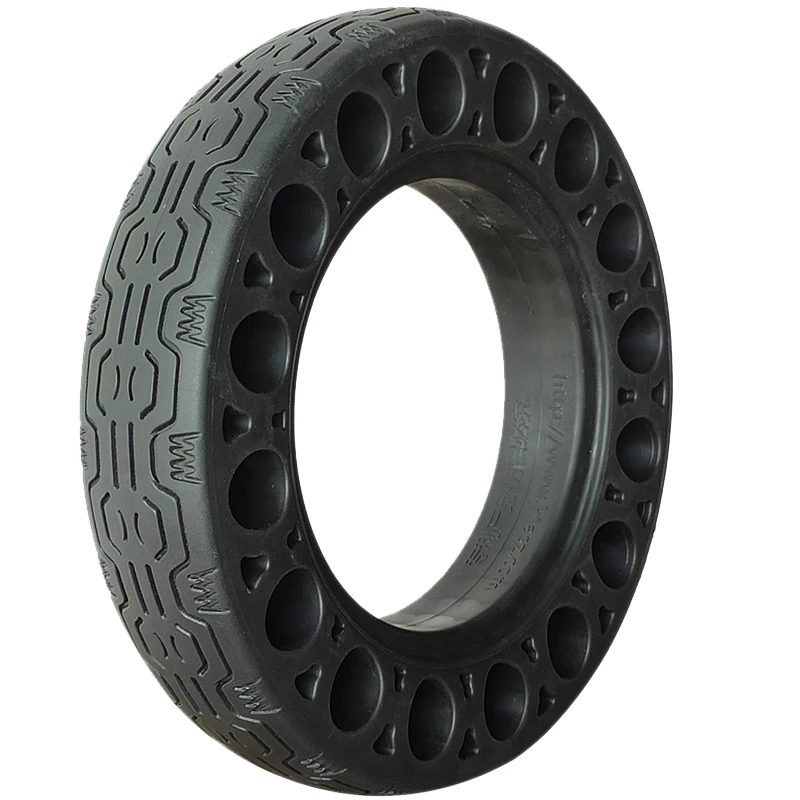 

10 Inch Rubber Solid Tires for Ninebot Max G30 Electric Scooter Honeycomb Shock Absorber Damping Tyre Black