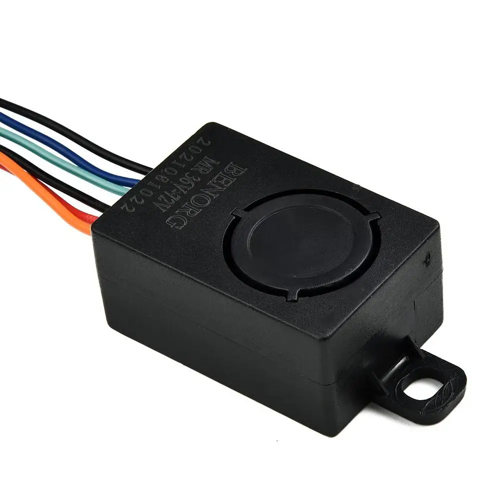 36-72V 125db Anti-theft Alarm System Intelligent Safety Anti-theft Remote Control Alarm Device For Scooter