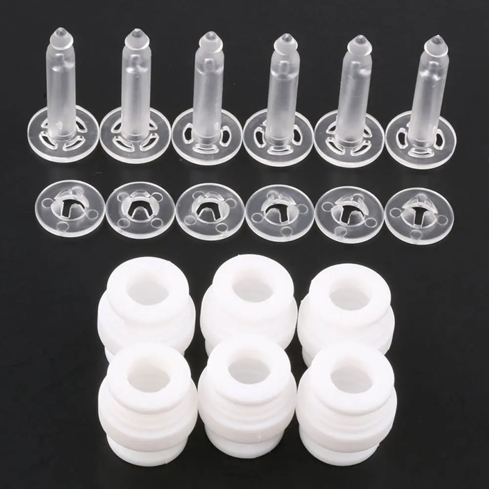 12pcs/set Gimbal Shock Absorption Damping Rubber Balls Buckle Pins Kit for DJI Phantom 3 Standard Professional Advanced Drone - view 4