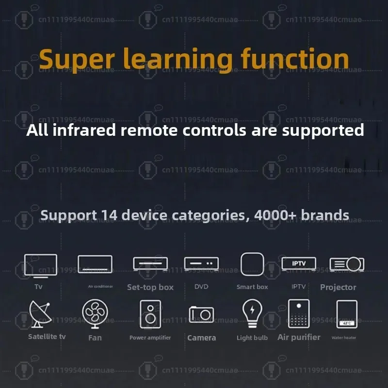 Suitable for Homekit Smart Infrared RF Remote Control Universal Infrared Learning Siri Home Voice view 3