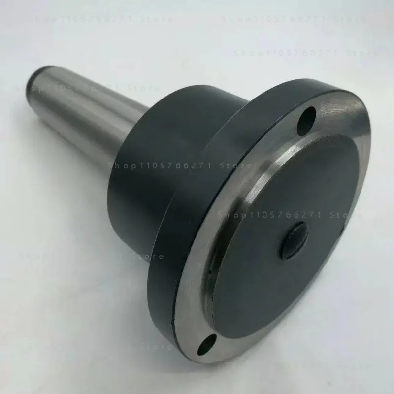 New lathe tailstock taper handle rotation three-jaw four-jaw movable chuck rotation