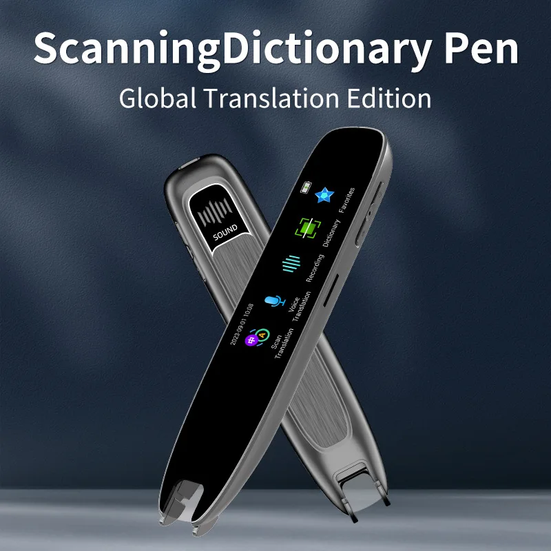 A26S Scan Translation Pen Touch Screen Exam Reader WiFi Offline Voice Language Translator Device for Study Travel