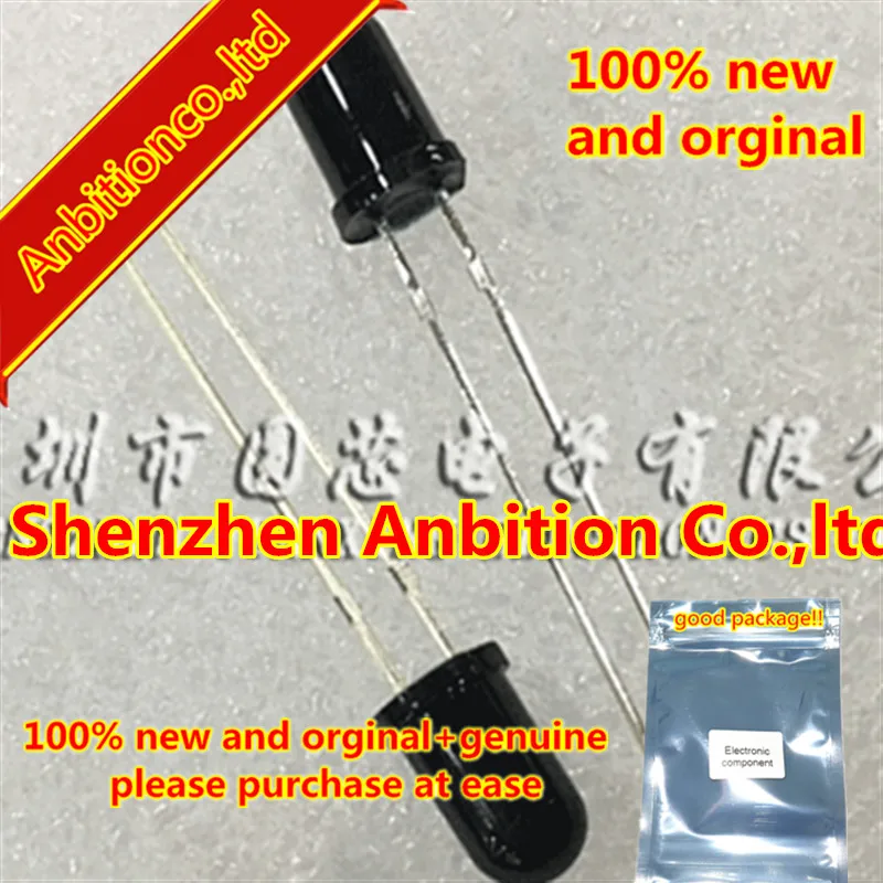 

10pcs 100% new and orginal BPV10NF Silicon PIN Photodiode 5MM Wavelength 940nm Angle 20 Degree Photosensitive Receiver in stock