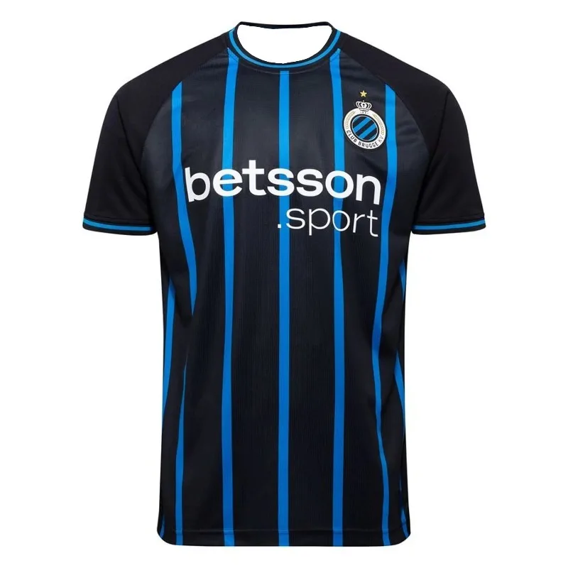 2026New Model Bruges Club Home Sportswear for Both Men and Women - Breathable, Quick-Drying, Casual Sports Short-Sleeved T-Shirt