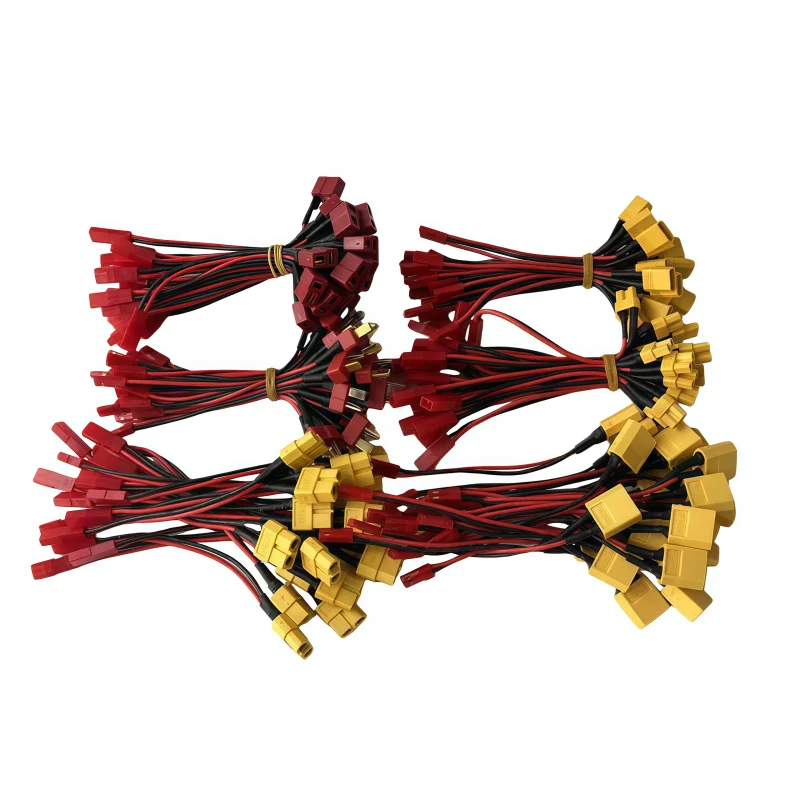 

1/5/pcs /5pairs T xt30 xt60 plug JST male/female conversion wire 22AWG 10CM suitable for FPV drones and aircraft