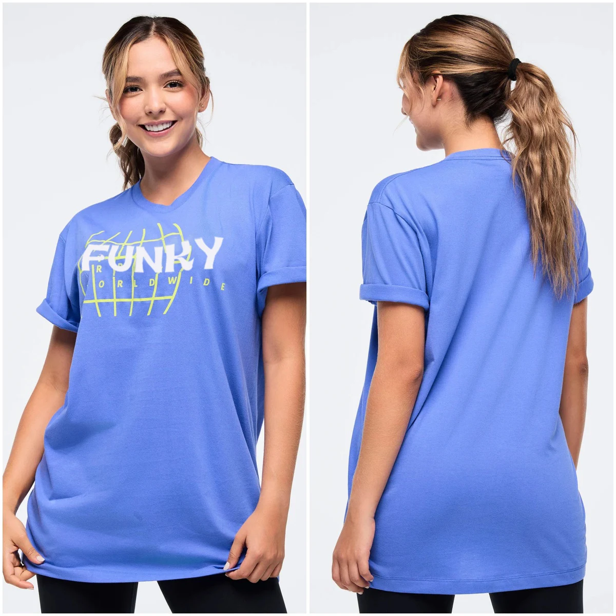 ملابس اللياقة البدنية الجديدة ملابس الرقص الرياضية الجري تي شيرت فضفاض تي شيرت 0228