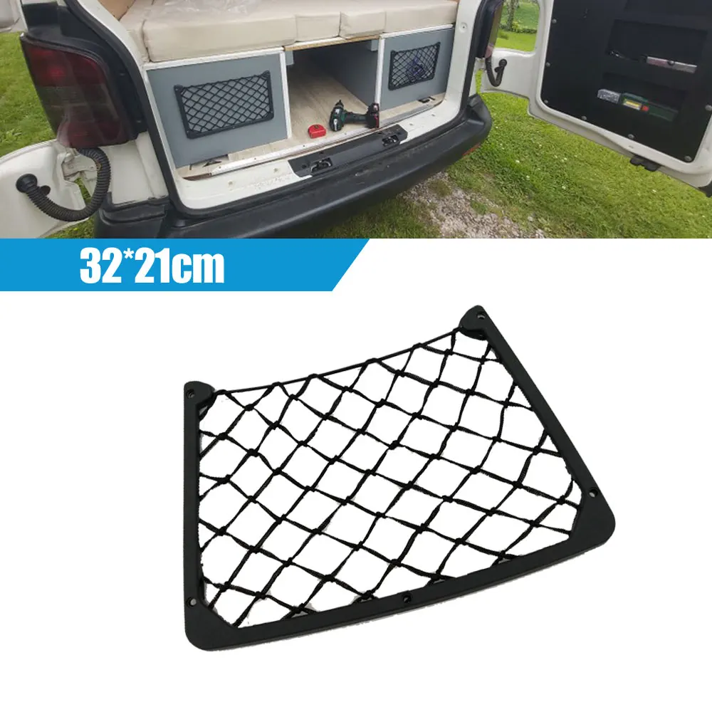 Large Elastic Net Storage Organizer Cargo Mesh Nets Magazine Holder Rack Car Organizer Back Seat Interior Car Accessories