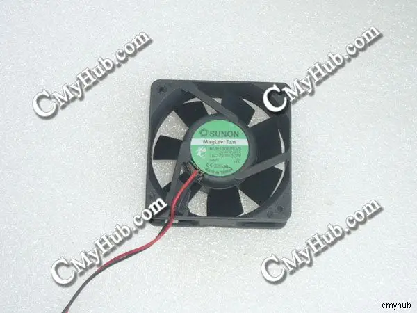 For SUNON KDE1206PKV3 13.MS.B1067.A DC12V 0.3W 6020 6CM 60MM 60X60X20MM 2pin Cooling Fan KDE1206PKV3 13.MS.B1067.A