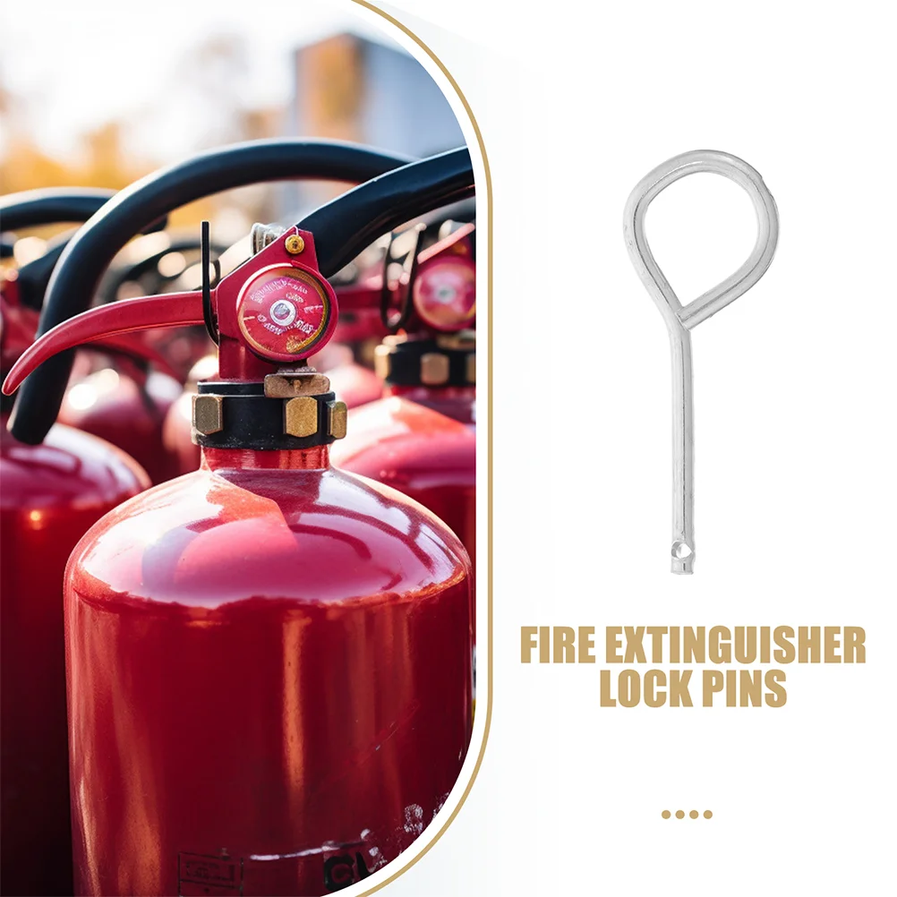 Fire Extinguisher Safety Pin Fore Replacement Extuisher Pins Supplies Extingusiher Pull Extegesher Household Stickers