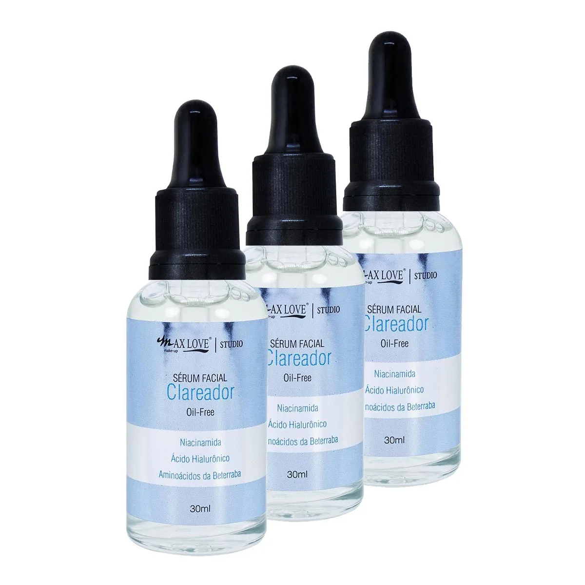 Kit C/3 Serum Cleanser Oil-Free Max Love Facial