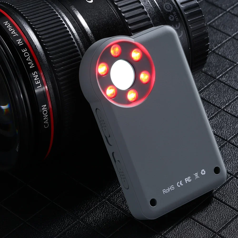 Anti Spy Hidden Camera Detector Wifi Bluetooth Audio Bug Detect Vibration Warning Anti-Candid Anti-Eavesdropping Spying Gadgets