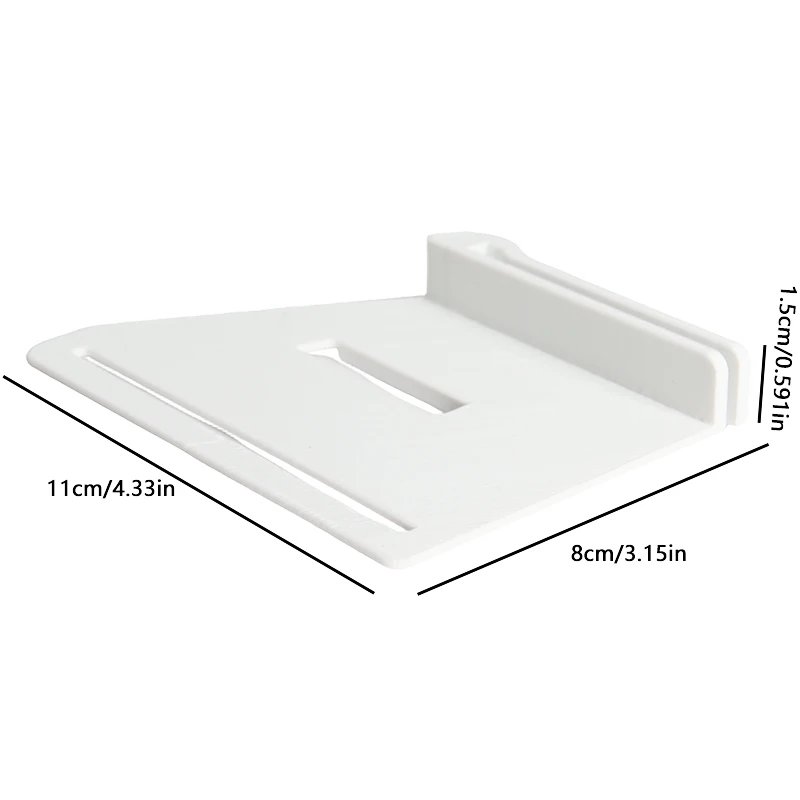 RVs White Refrigerator Side Door Sorting Divider For Dometic 7/9 CuFt Refrigerator For RV Kitchen Space Refrigerator Compartme