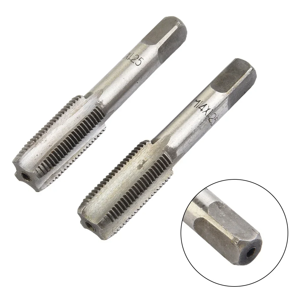 Kit Kraan Set Pitch Taper 14mmx1.25 2 Stuks Cnc Machine Hoge Snelheid Staal Metaalbewerking Metrisch Rechts Praktisch Nuttig
