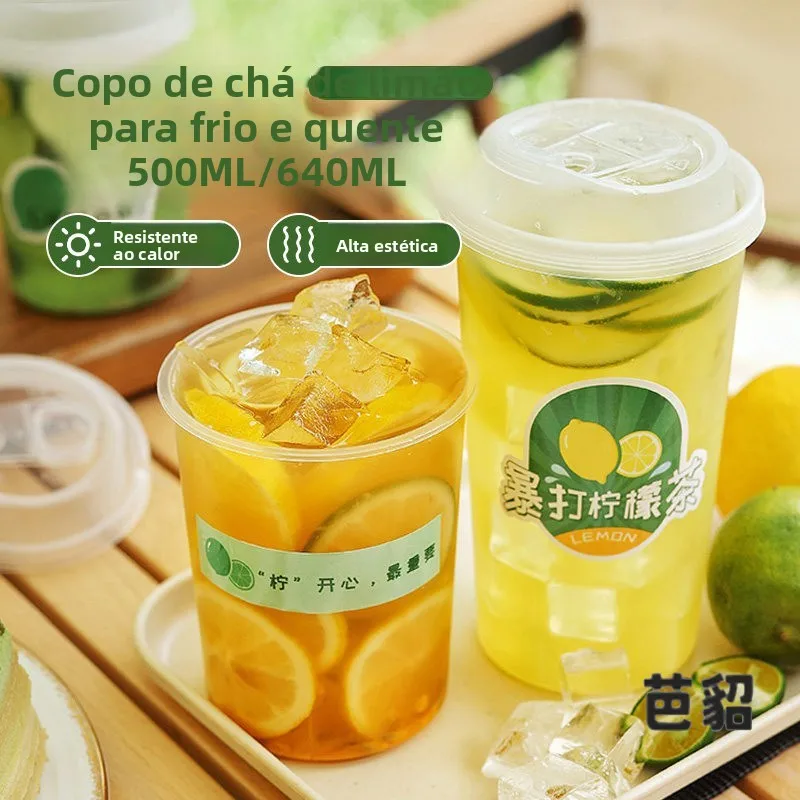 disposable-lemon-tea-cup-fruit-tea-packaging-cup-with-lid-stall-selling-direct-male-cup-drink-yuzhi-ganlu-milk-tea-bottle
