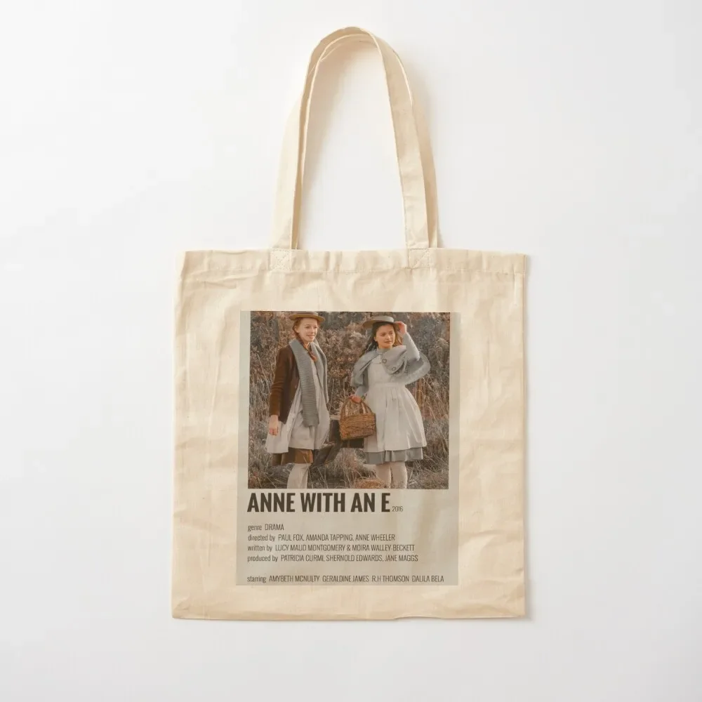 

Anne With An E Poster Tote Bag personalized tote bag luxury women shopper bags shopping cart bags Tote Bag