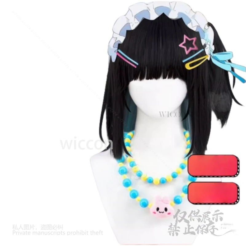 Аниме Link Click Qiaoling Косплей Костюм M.O.D MV Реквизит Шпилька Парик Милая Горничная Необычные Платья Y2K S-XL Женский Хэллоуин Индивидуальный