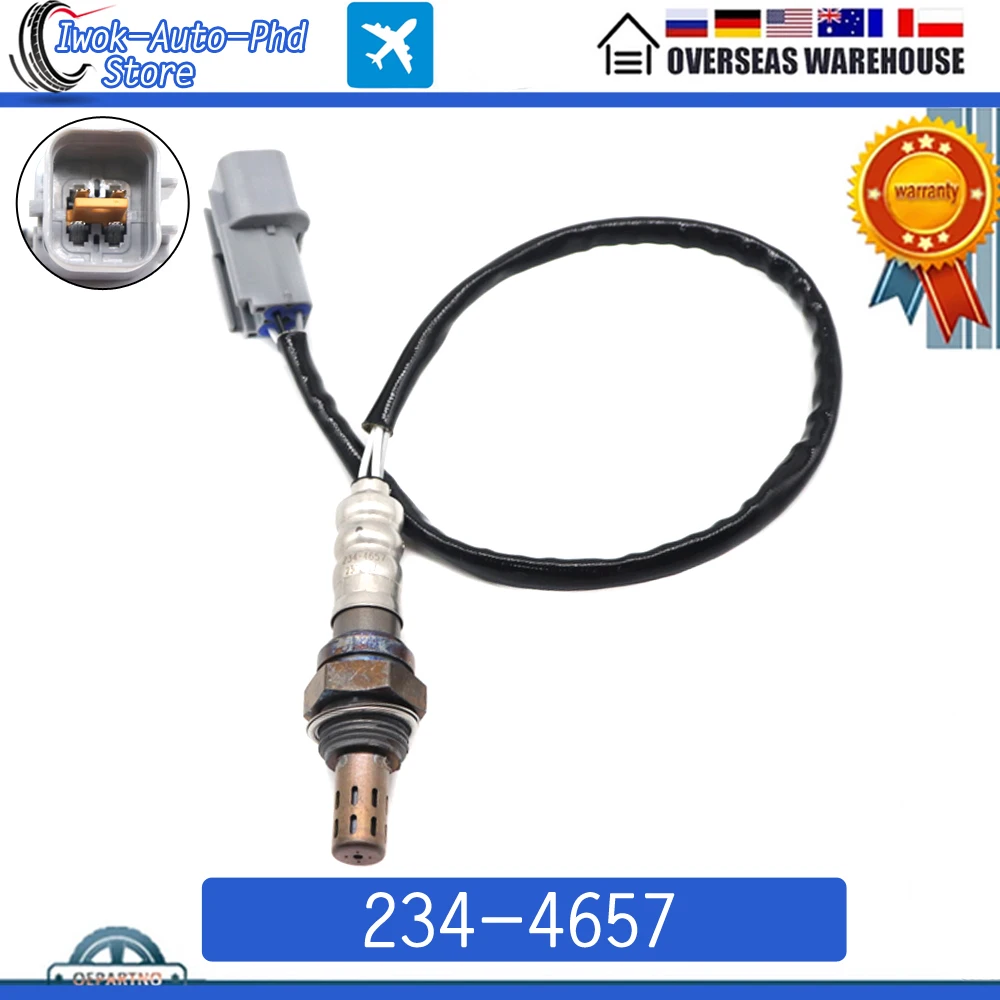 234-4657 Sensor de oxígeno Lambda O2 de relación aire-combustible trasero aguas abajo para Mitsubishi Montero Sport 3.0L 3.5L MN158920 1995-2004