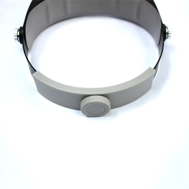 Headband Magnifier  1.5X 3X 6.5X 8X Loupe Head Magnifying Glass Lens Jewelry Watch Repair Watchmaker Magnifier with LED Light