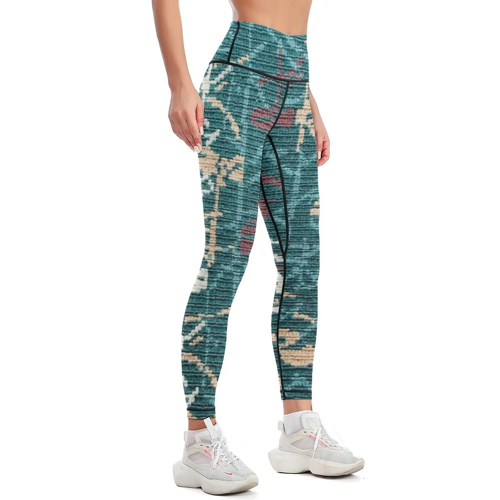 MCO Orlando International Airport Carpet Leggings sports for gym Sports female Womens Leggings