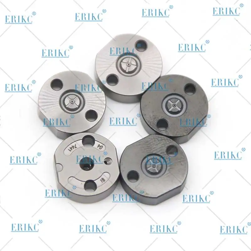 10PCS Control Valve Plate 02# 04# 05# 06# 07# 10# 18# 19# 29# CR Injector Valve Orifice Plate 31# 32# 36# for Denso Injector