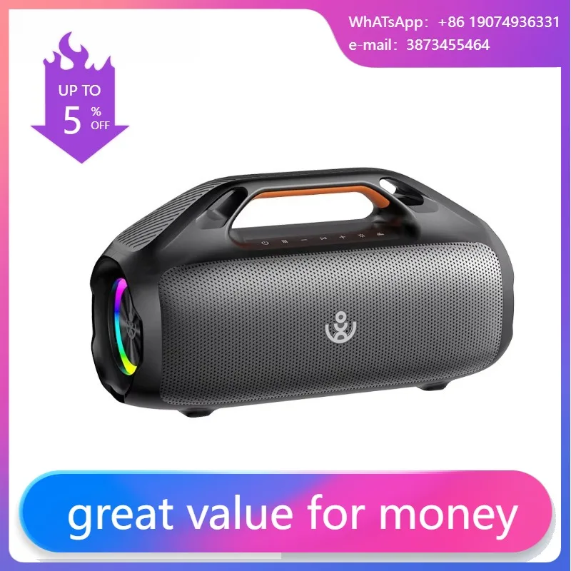 

Factory Hot Sale Kungfu Handhold Portable Wireless Karaoke Speaker With Tf Card Usb Aux Sub Woof Mini Blue Tooth Speaker