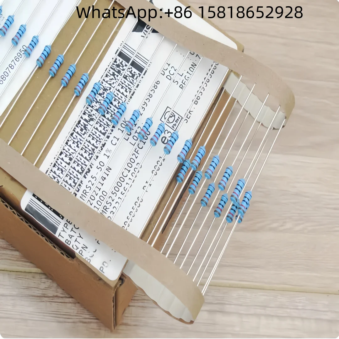 10pcs VISHAY-BC 10K Resistor Copper Lead Metal Film Made in Czech Republic MRS25000C1002FC100