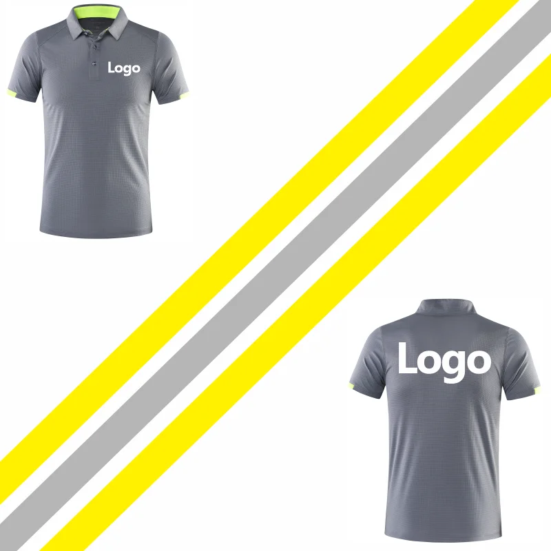 Elike schnell trocknende atmungsaktive Sport Polos hirt benutzer definierte Logo-Druck Stickerei Design Unternehmen Gruppe Marke 8 Farben Tops S-4xl