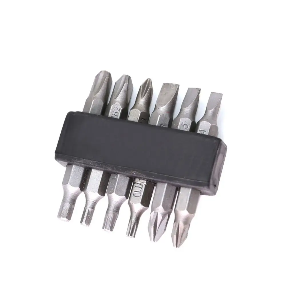 

13 шт., двусторонний торцевой ключ с гибким валом, L-образная отвертка с шестигранным хвостовиком, держатель бит, удлинитель, бита из углеродистой стали, ручной инструмент