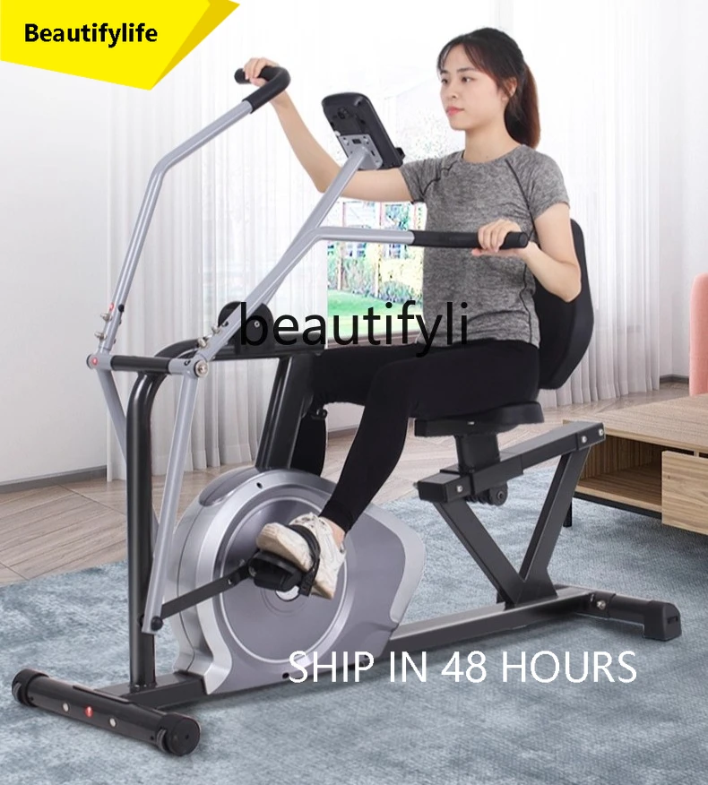 

J3215 Trainer horizontal fitness bike magnetron fitness equipment for elderly people for home use