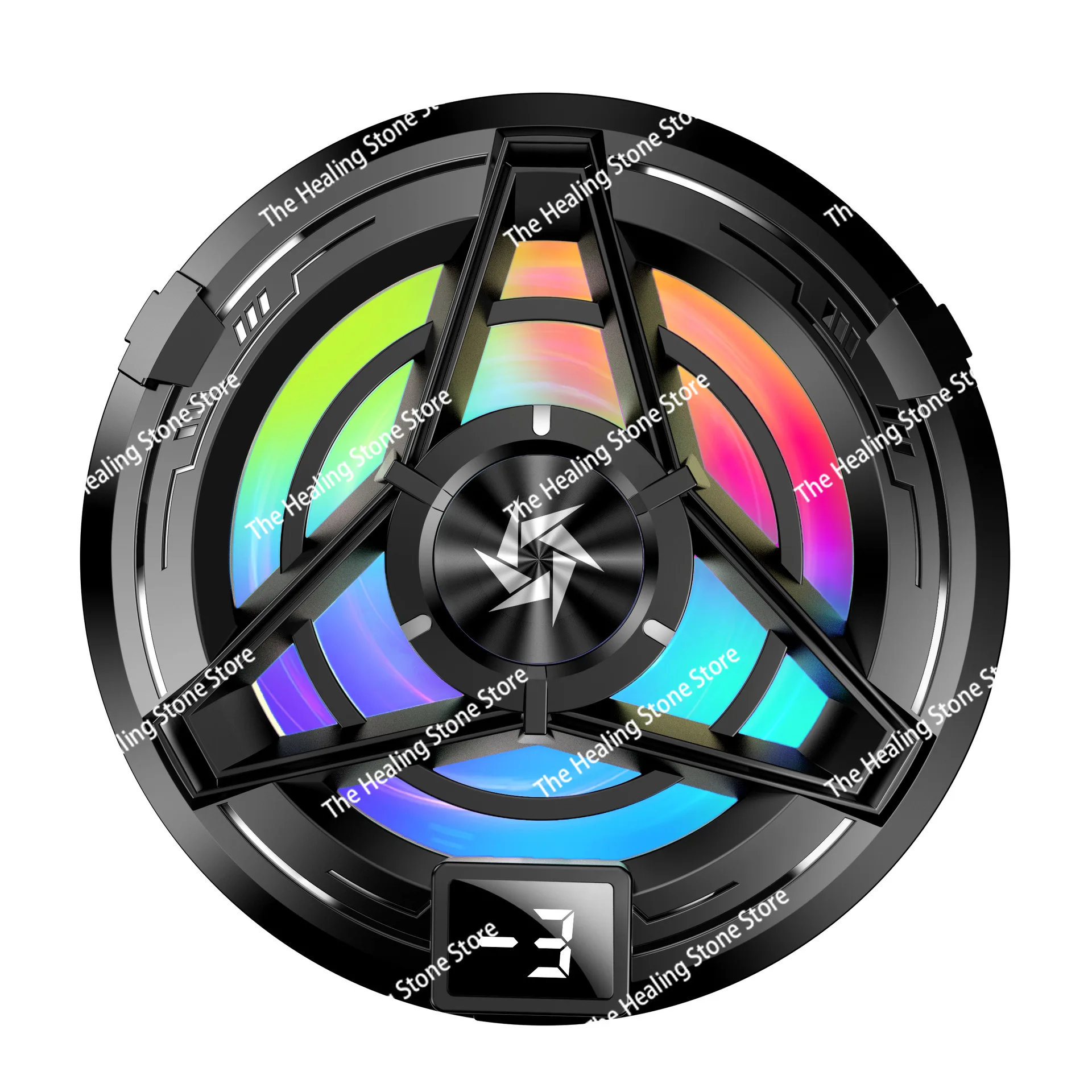 مشعاع الهاتف المحمول المغناطيسي لأشباه الموصلات SL17 للتبريد بمشبك خلفي مناسب لتبريد الهاتف المحمول والكمبيوتر اللوحي #5