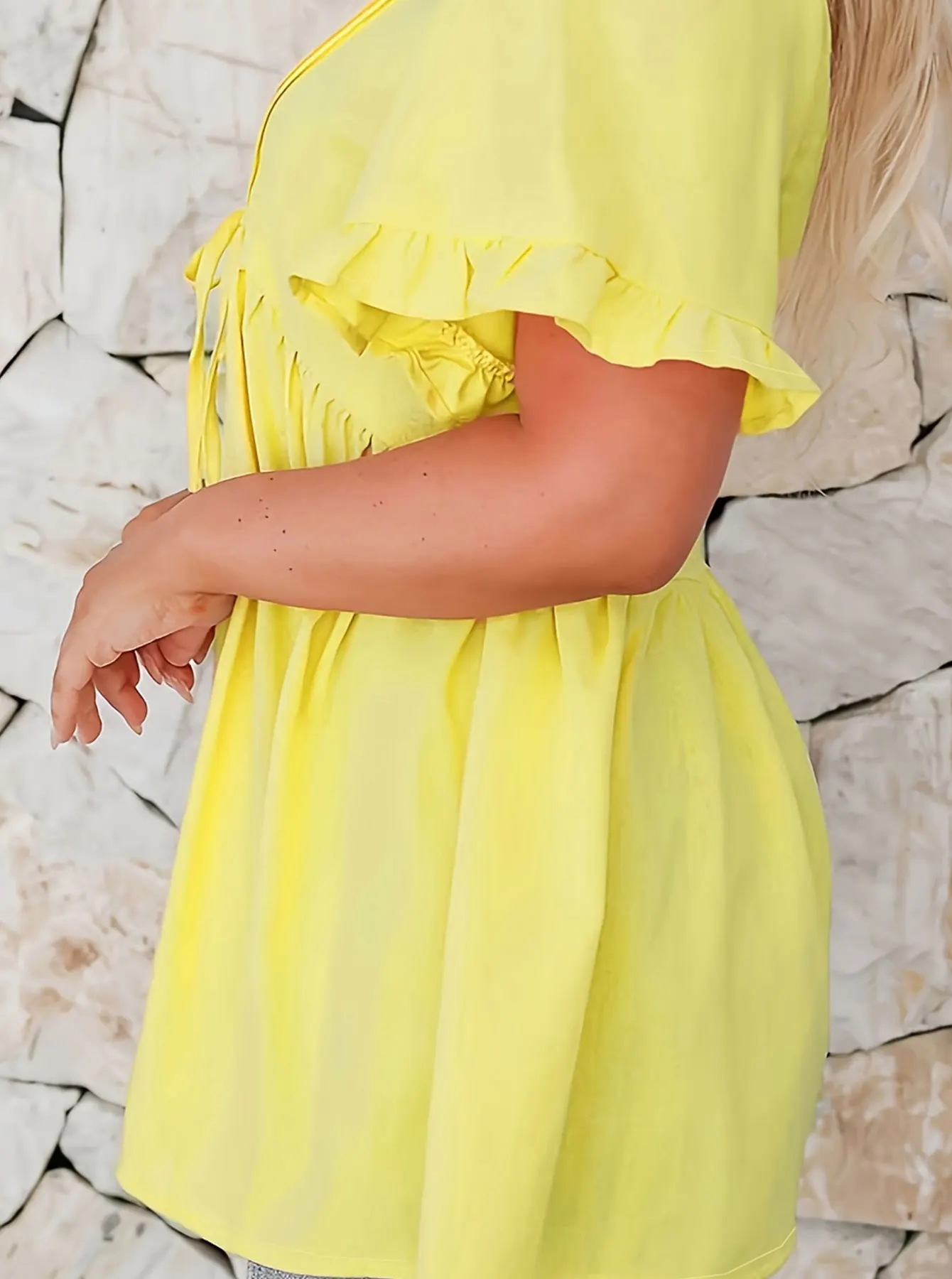 เสื้อเชิ้ตผู้หญิงไซส์ใหญ่ สไตล์ฤดูร้อน เรียบหรู ดูดี ทันสมัย สบายๆ