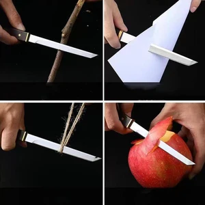 Plastic knife of the utility fist of the barbecue, cutting fish, fruit, steak, kitchen knives, sharp, descending, butcher, chief cook, cleaver, meat 10 Main Sales Handmade Knives for Barbecue - №10